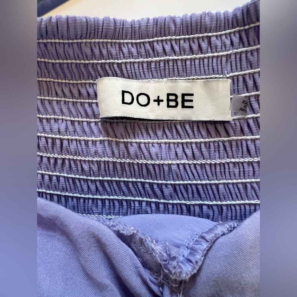 DO+ Be Lavender Ruffle Halter Top - Picture 4 of 6